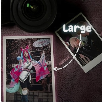 Large Polaroid example